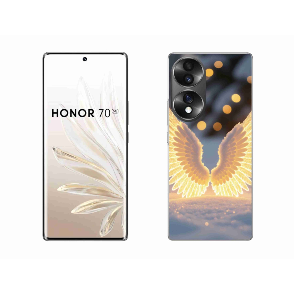 Gélový kryt mmCase na Honor 70 - krídla