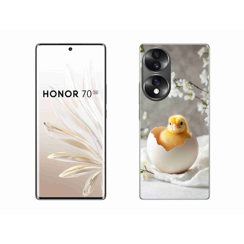 Gélový kryt mmCase na Honor 70 - kuriatko