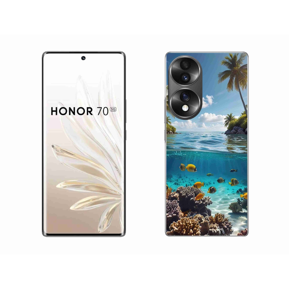 Gélový kryt mmCase na Honor 70 - morský svet 4