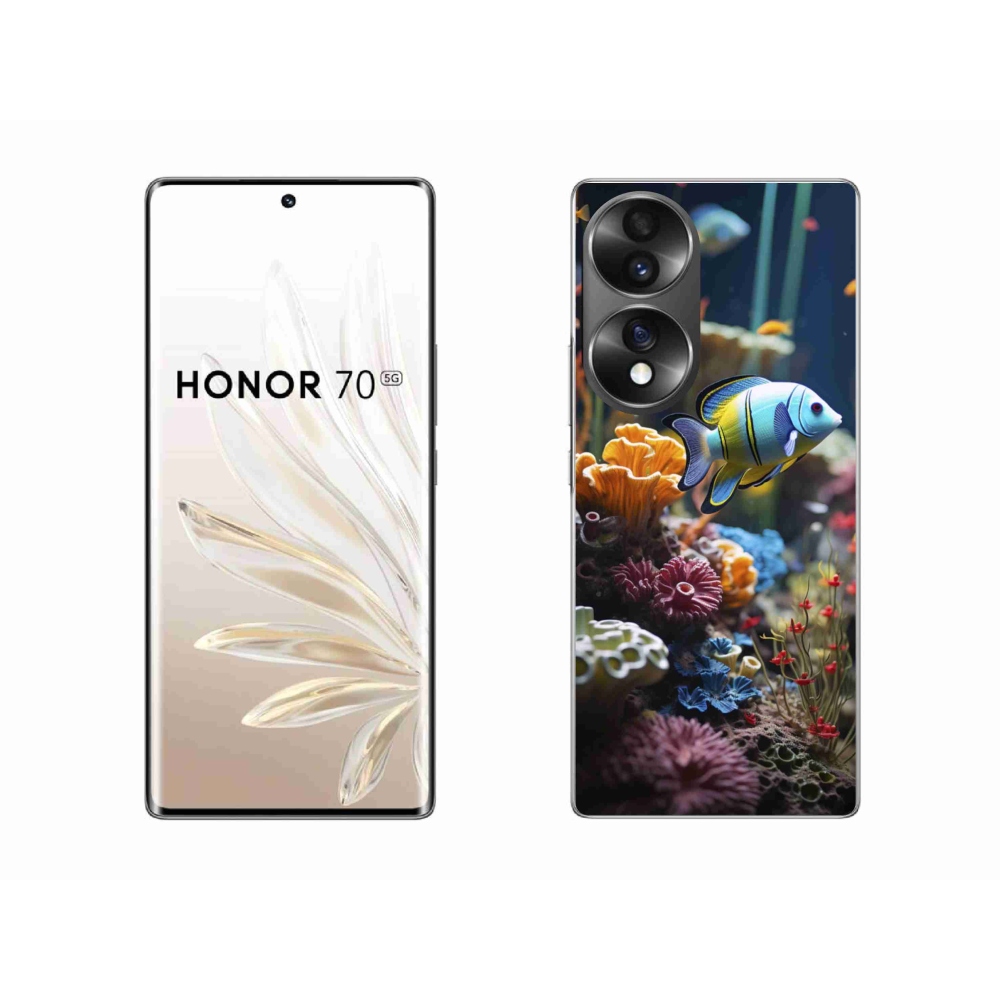 Gélový kryt mmCase na Honor 70 - morský svet 5