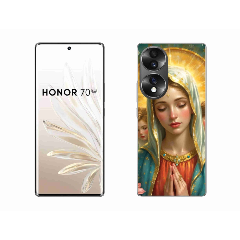 Gélový kryt mmCase na Honor 70 - náboženský motív 3