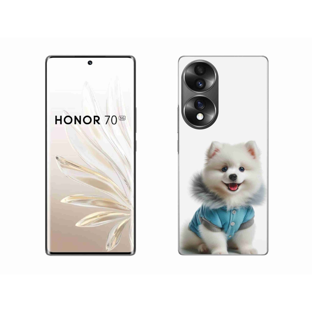 Gélový kryt mmCase na Honor 70 - pomeranian