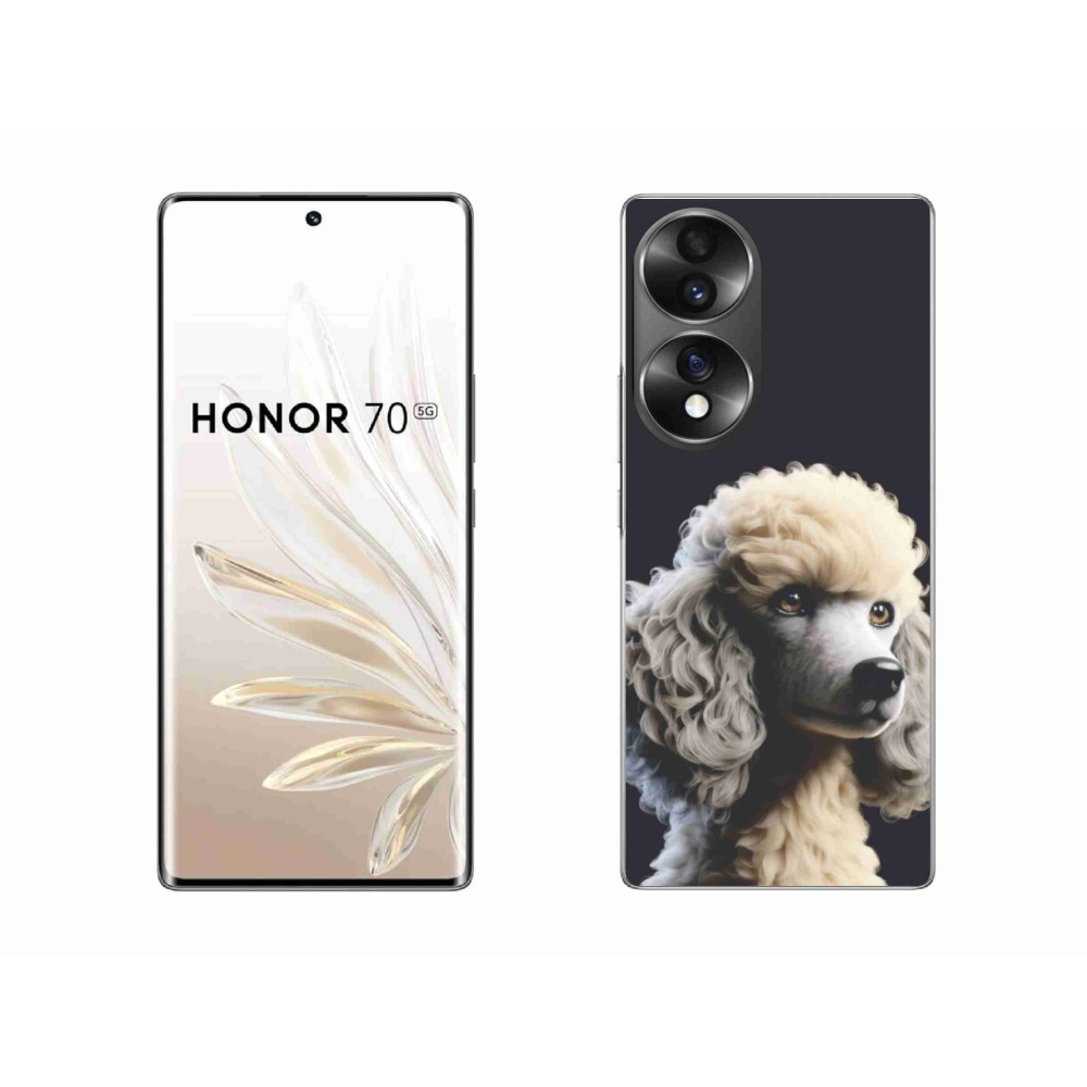 Gélový kryt mmCase na Honor 70 - pudel
