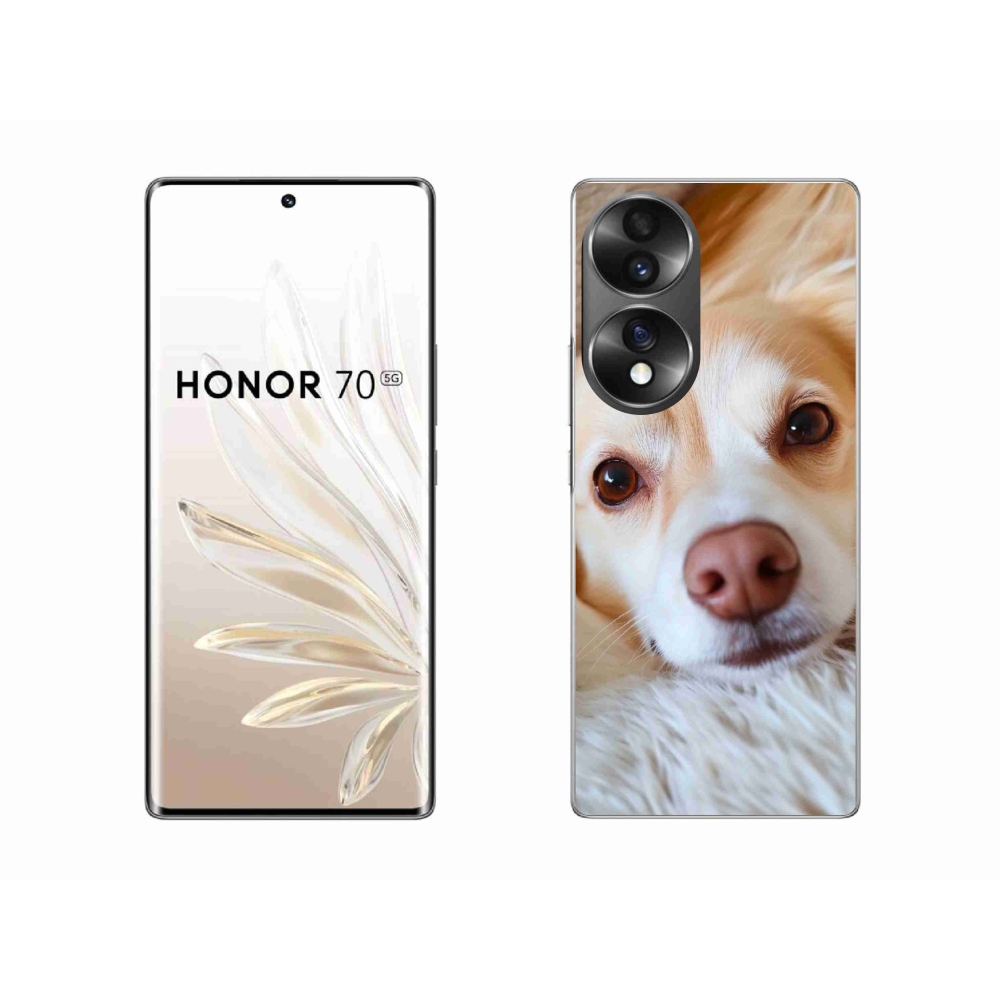 Gélový kryt mmCase na Honor 70 - Roztomilá čivava