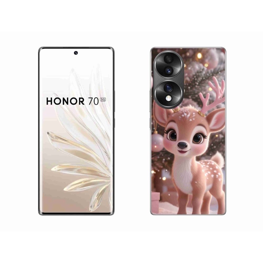 Gélový kryt mmCase na Honor 70 - roztomilý sob