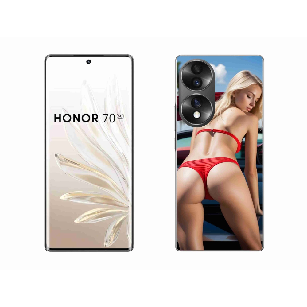 Gélový kryt mmCase na Honor 70 - sexy žena 2