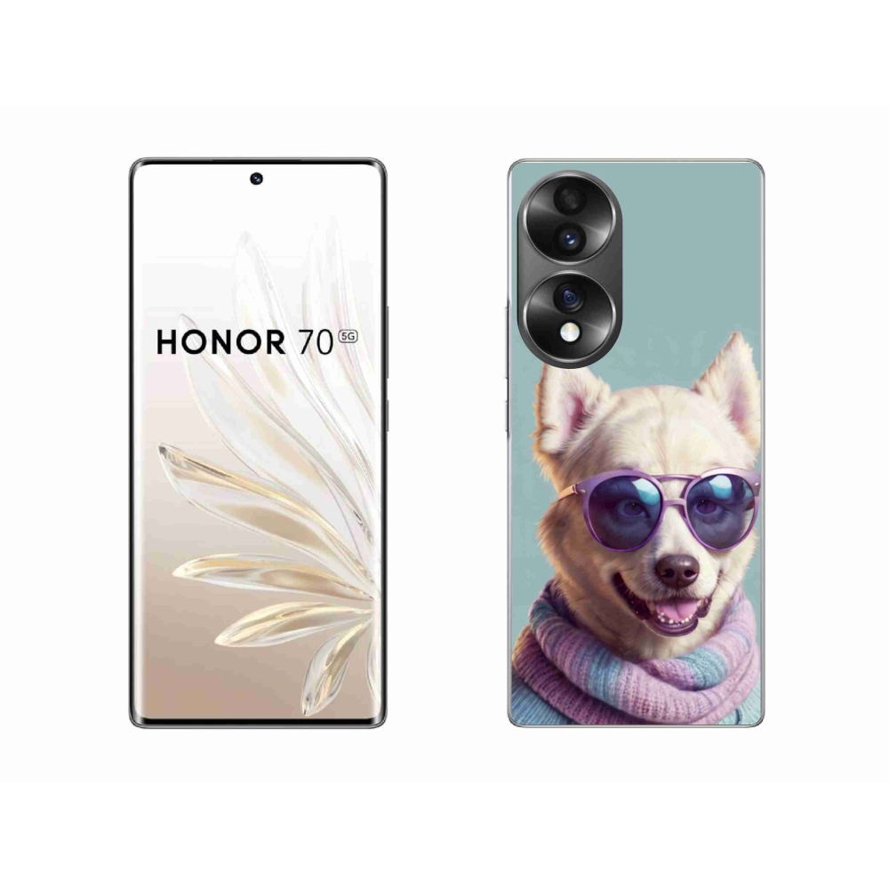 Gélový kryt mmCase na Honor 70 - štýlový nemecký špic