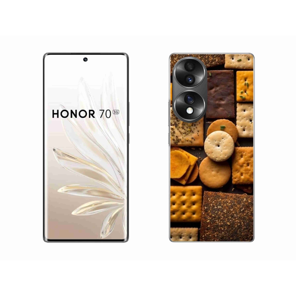 Gélový kryt mmCase na Honor 70 - sušienky