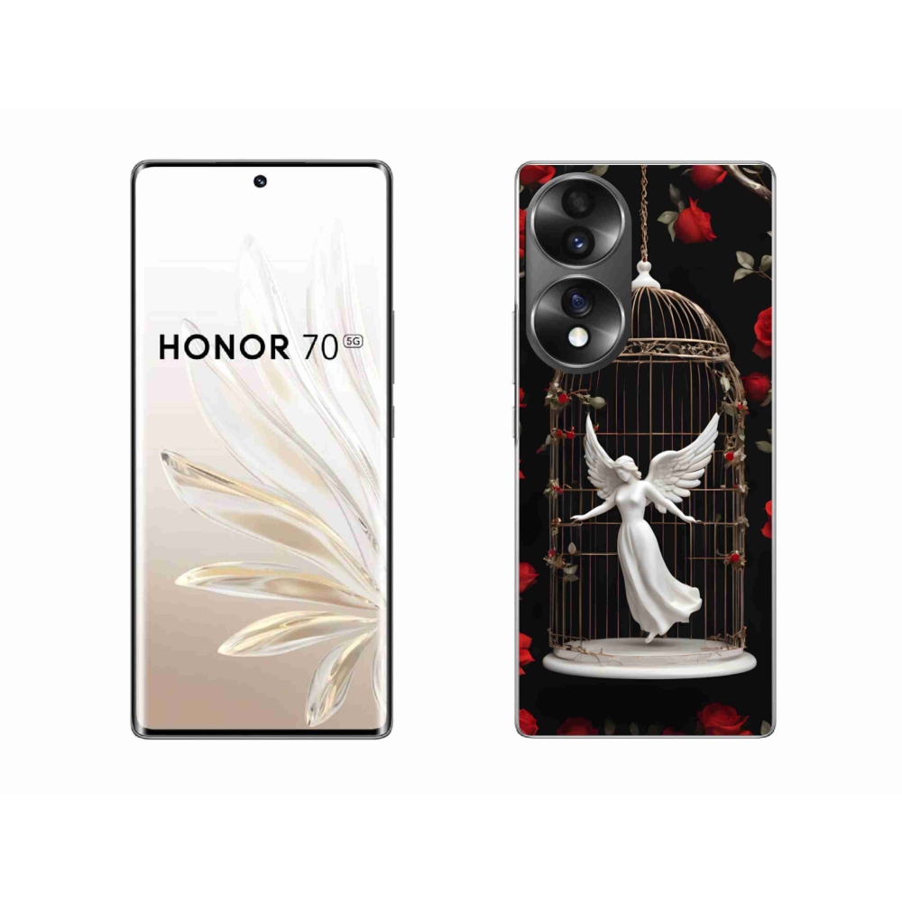 Gélový kryt mmCase na Honor 70 - uväznený anjel