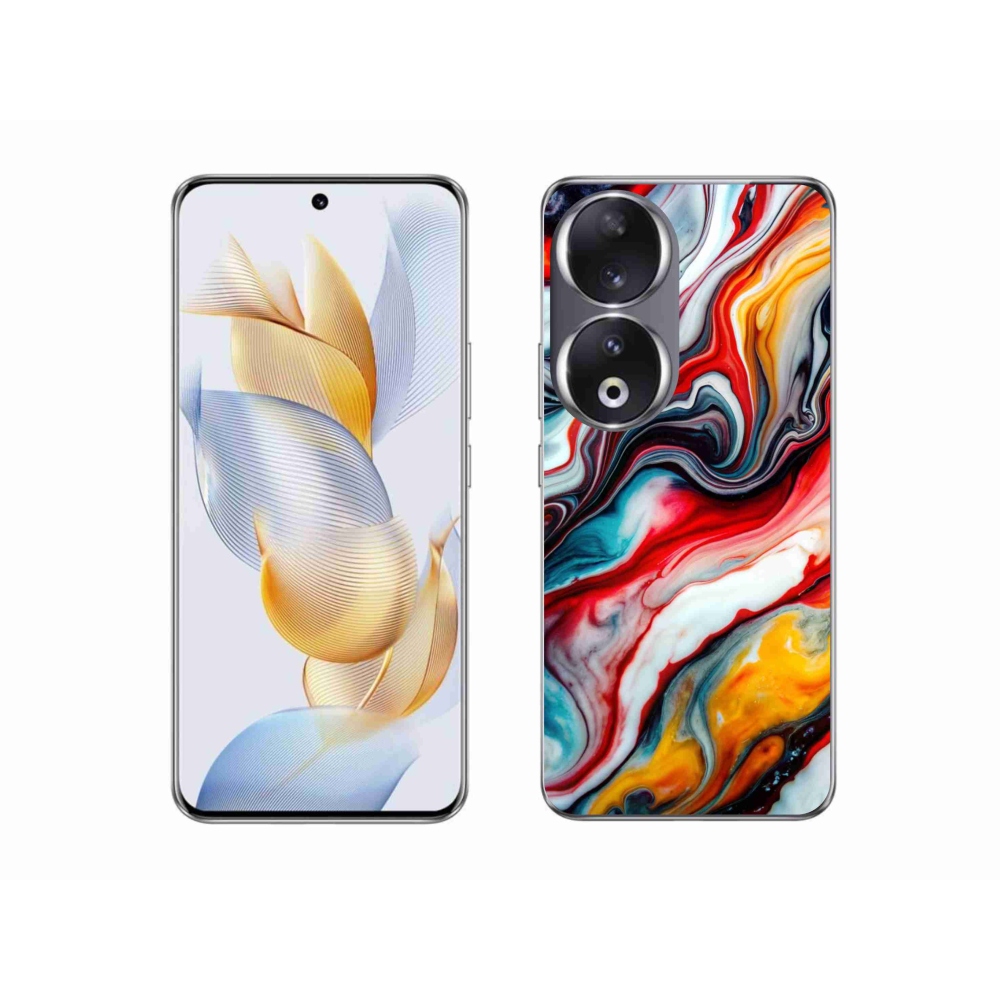 Gélový kryt mmCase na Honor 90 - abstraktný motív 35