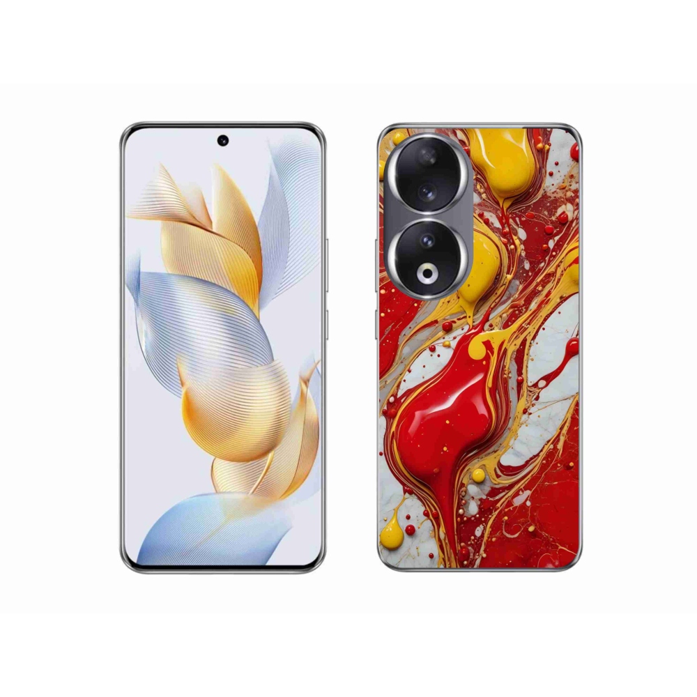 Gélový kryt mmCase na Honor 90 - abstraktný motív 42