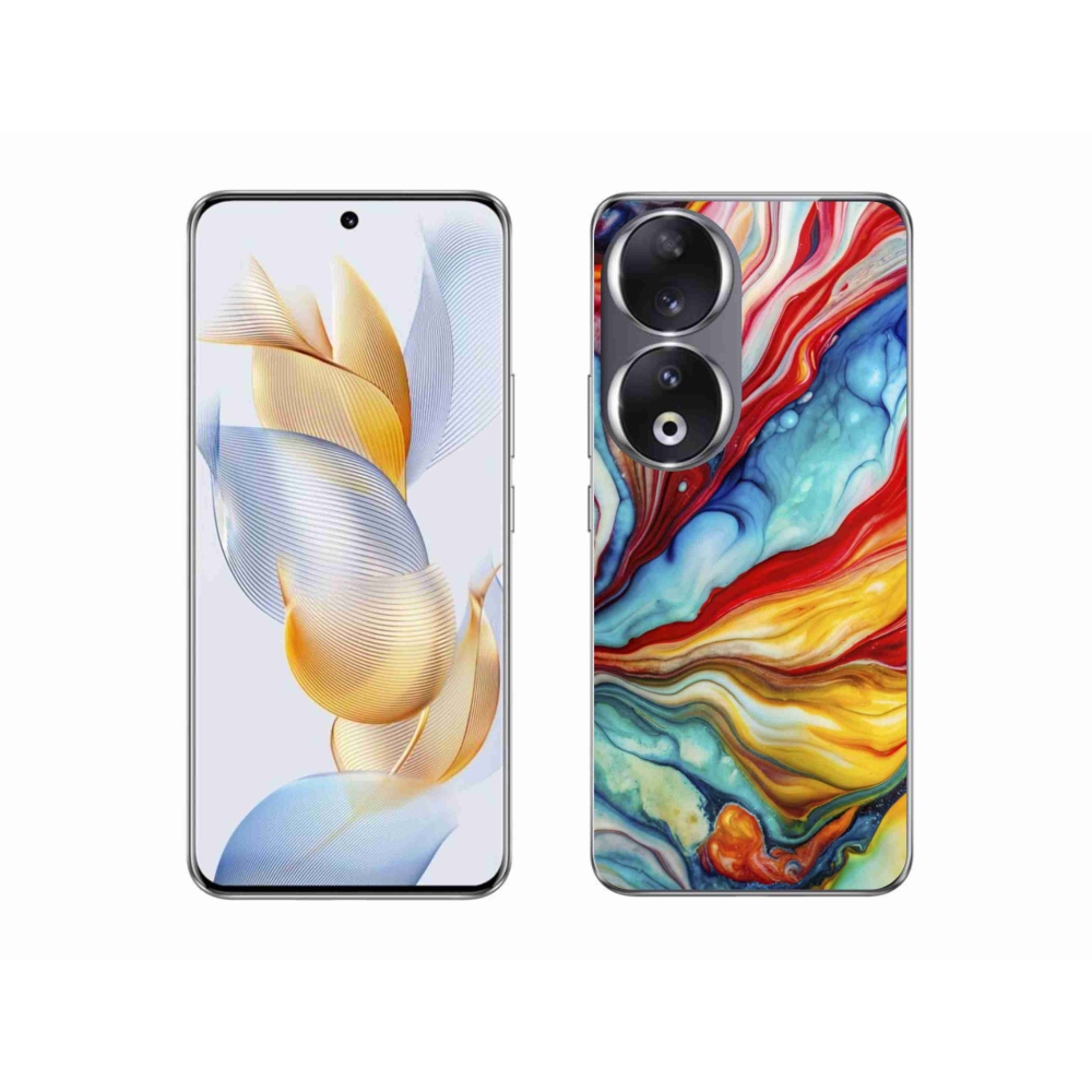 Gélový kryt mmCase na Honor 90 - abstraktný motív 58