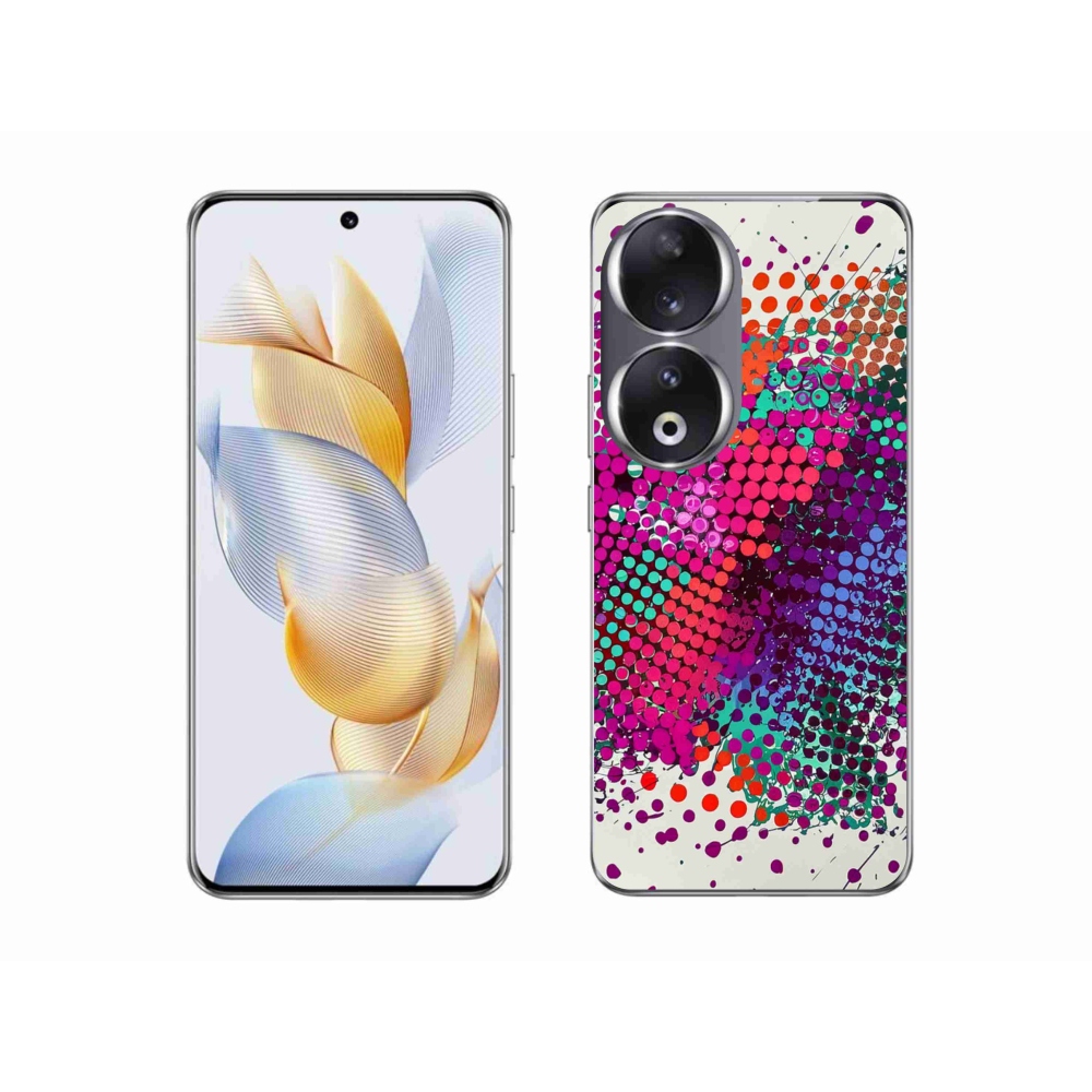 Gélový kryt mmCase na Honor 90 - abstraktný motív 65