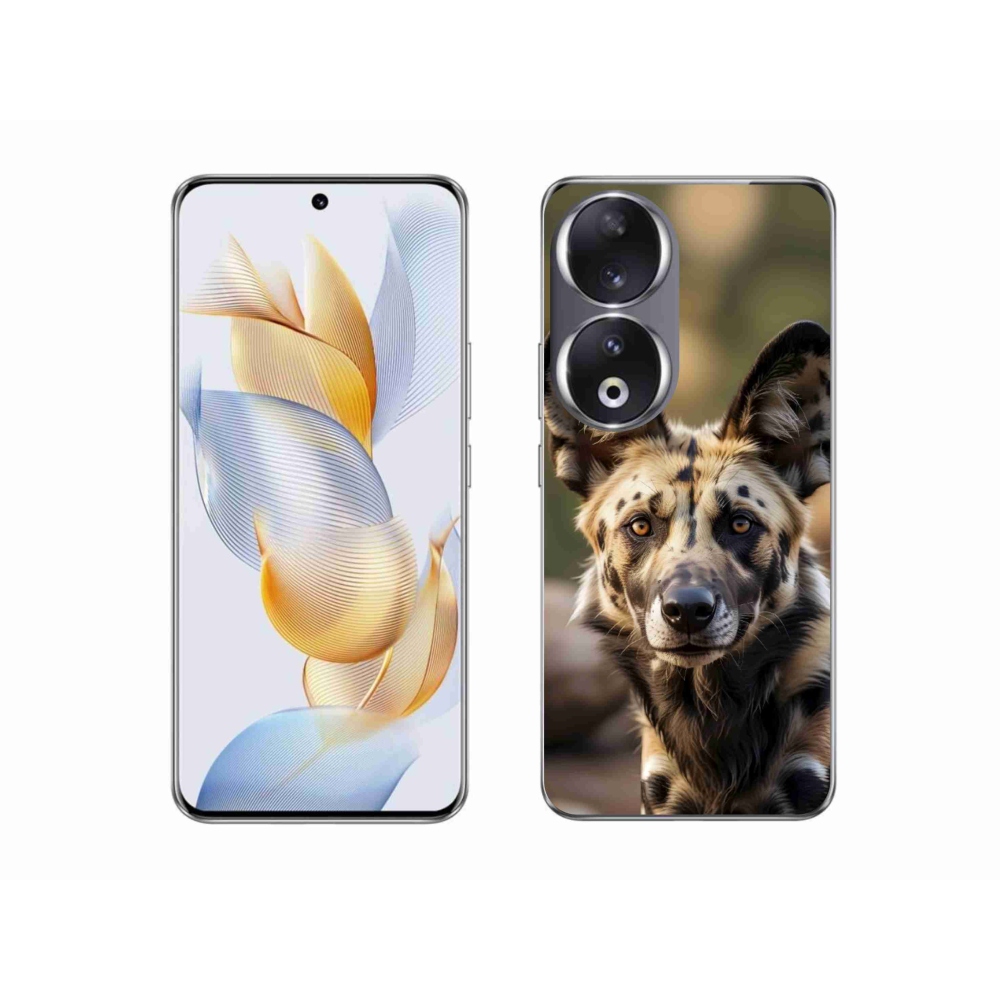Gélový kryt mmCase na Honor 90 - africký divoký pes