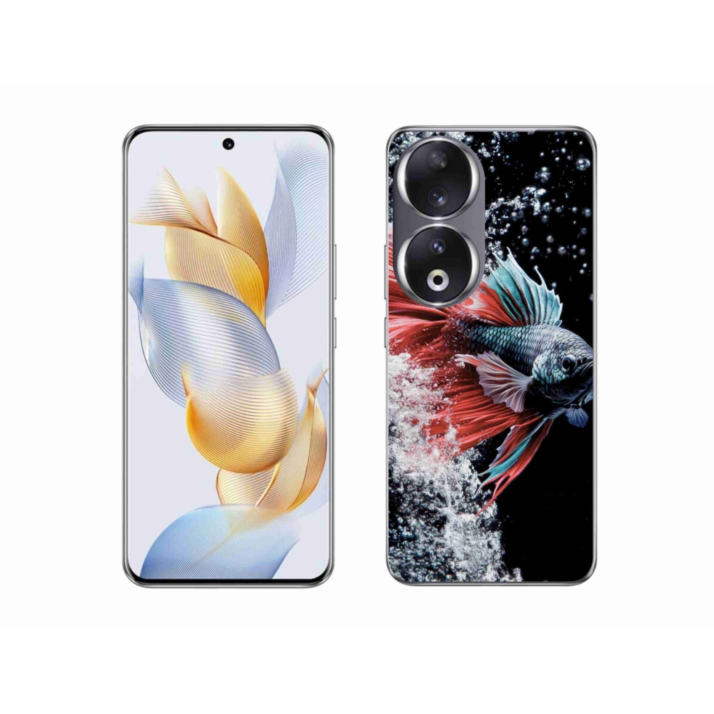 Gélový kryt mmCase na Honor 90 - bojovníčka pestrá