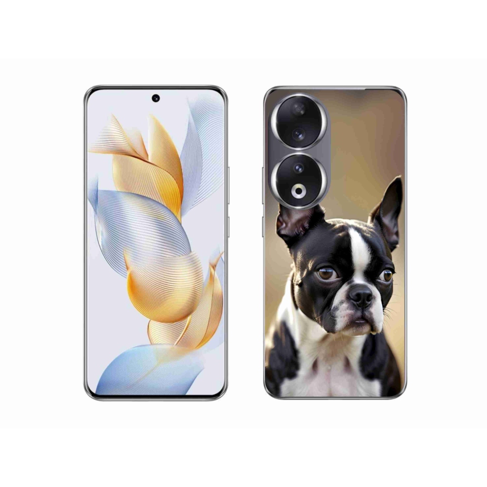 Gélový kryt mmCase na Honor 90 - bostonský teriér