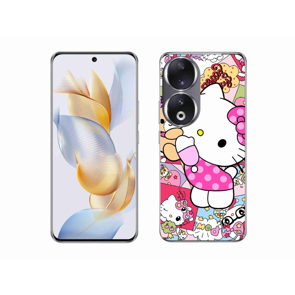 Gélový kryt mmCase na Honor 90 - cute kitty