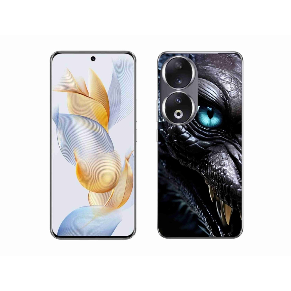 Gélový kryt mmCase na Honor 90 - dračí pohľad