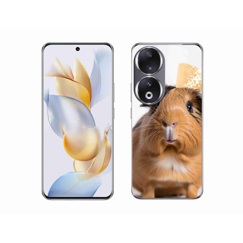Gélový kryt mmCase na Honor 90 - hnedé morča