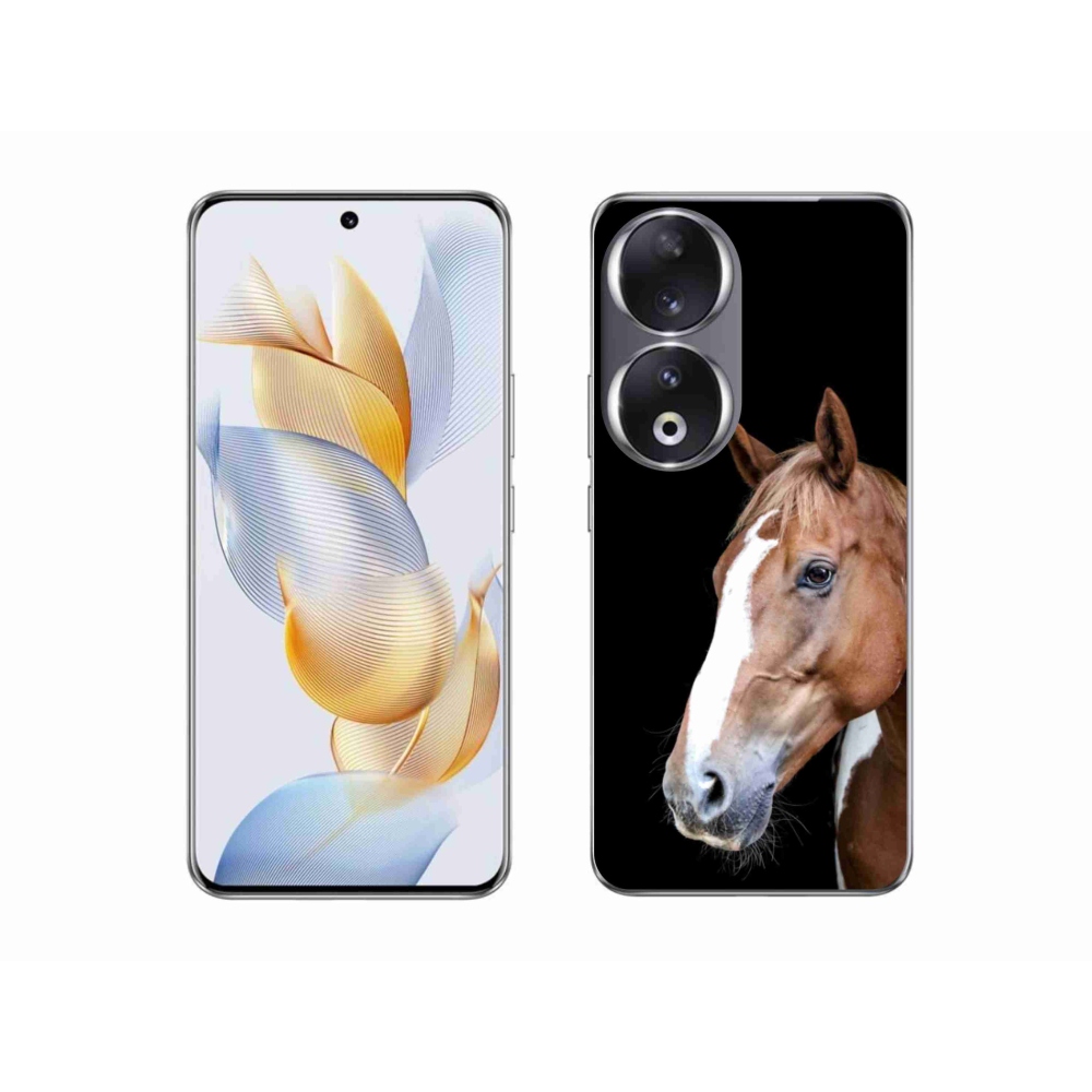 Gélový kryt mmCase na Honor 90 - hnedý kôň 3