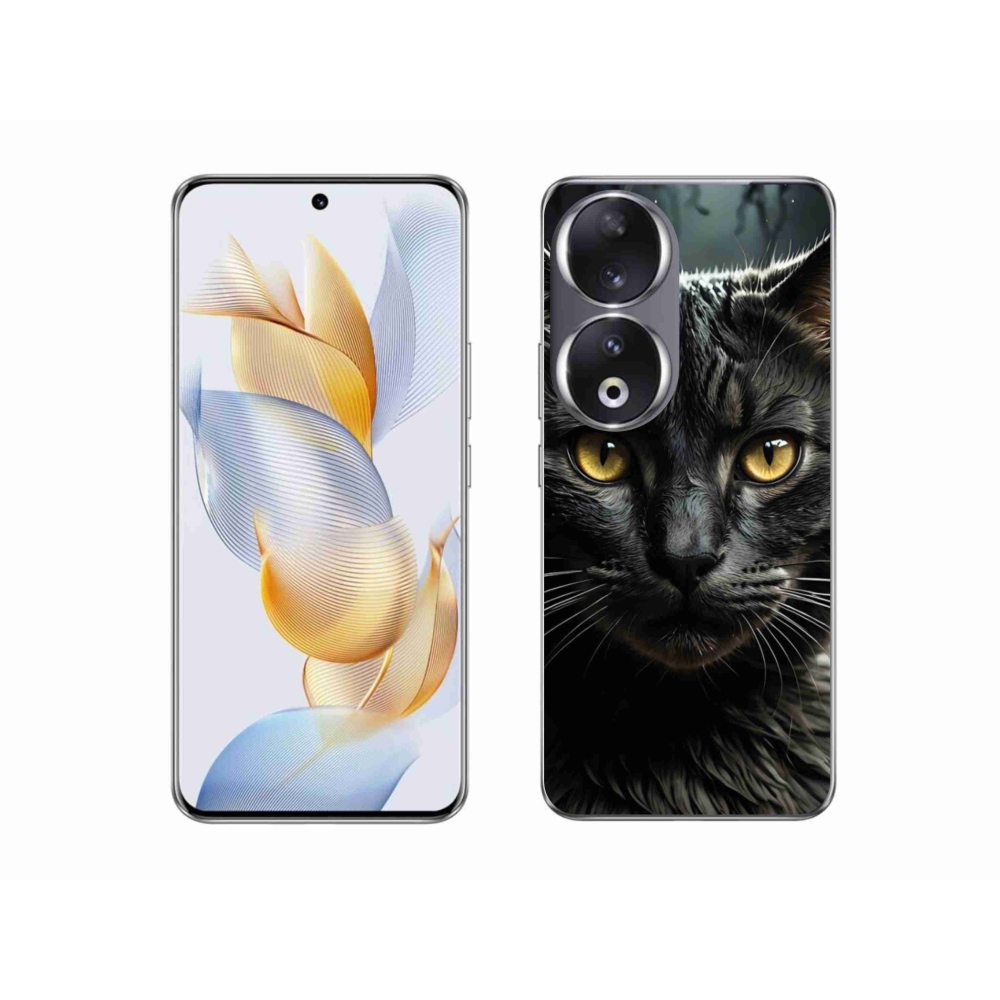 Gélový kryt mmCase na Honor 90 - mačacie pohľad 3