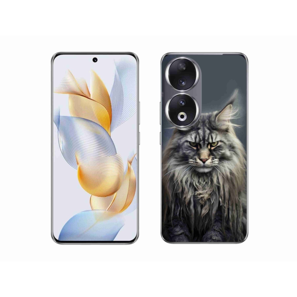 Gélový kryt mmCase na Honor 90 - mačacie pohľad 4