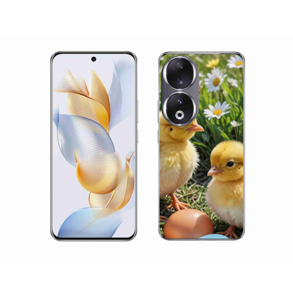 Gélový kryt mmCase na Honor 90 - kuriatka