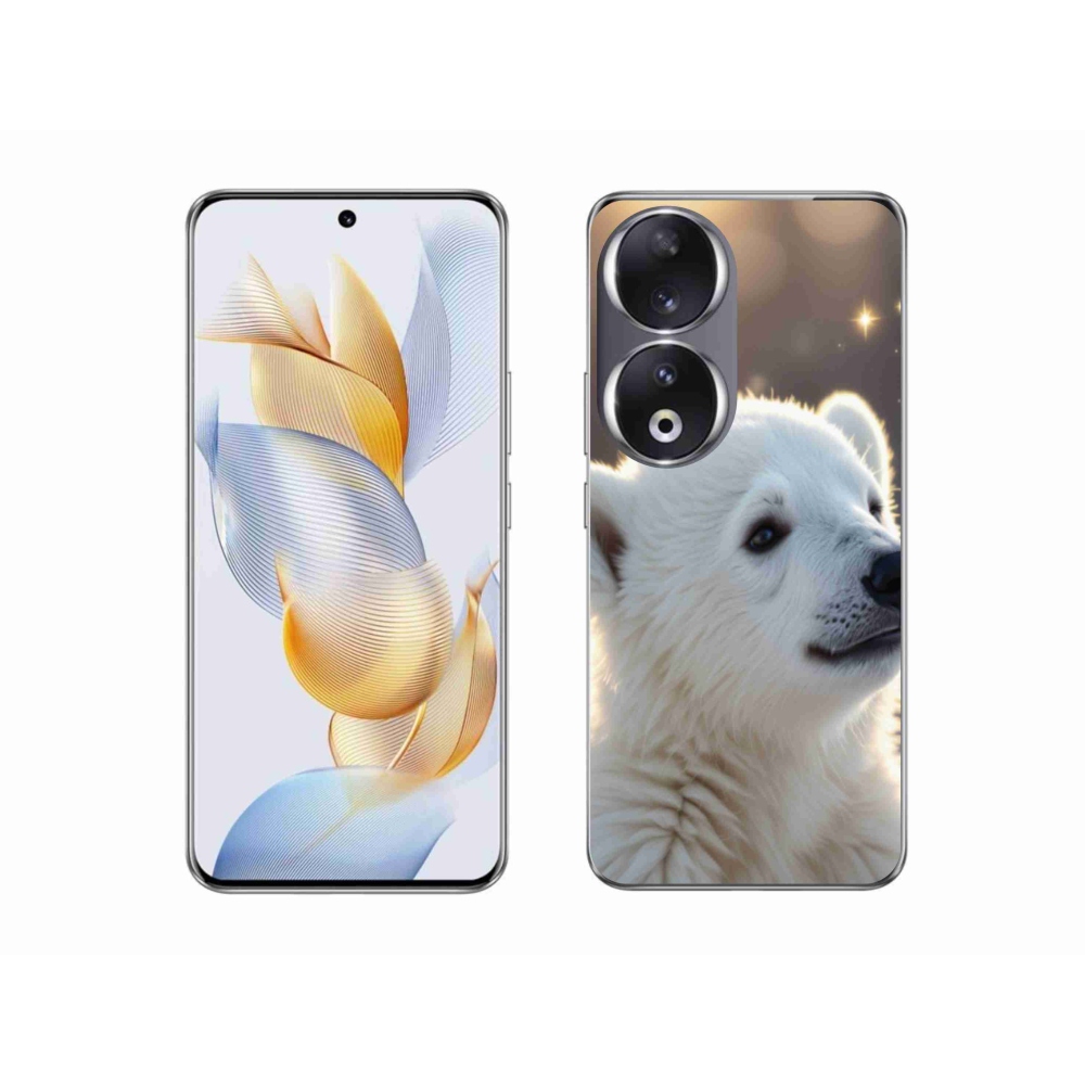 Gélový kryt mmCase na Honor 90 - ľadový medveď