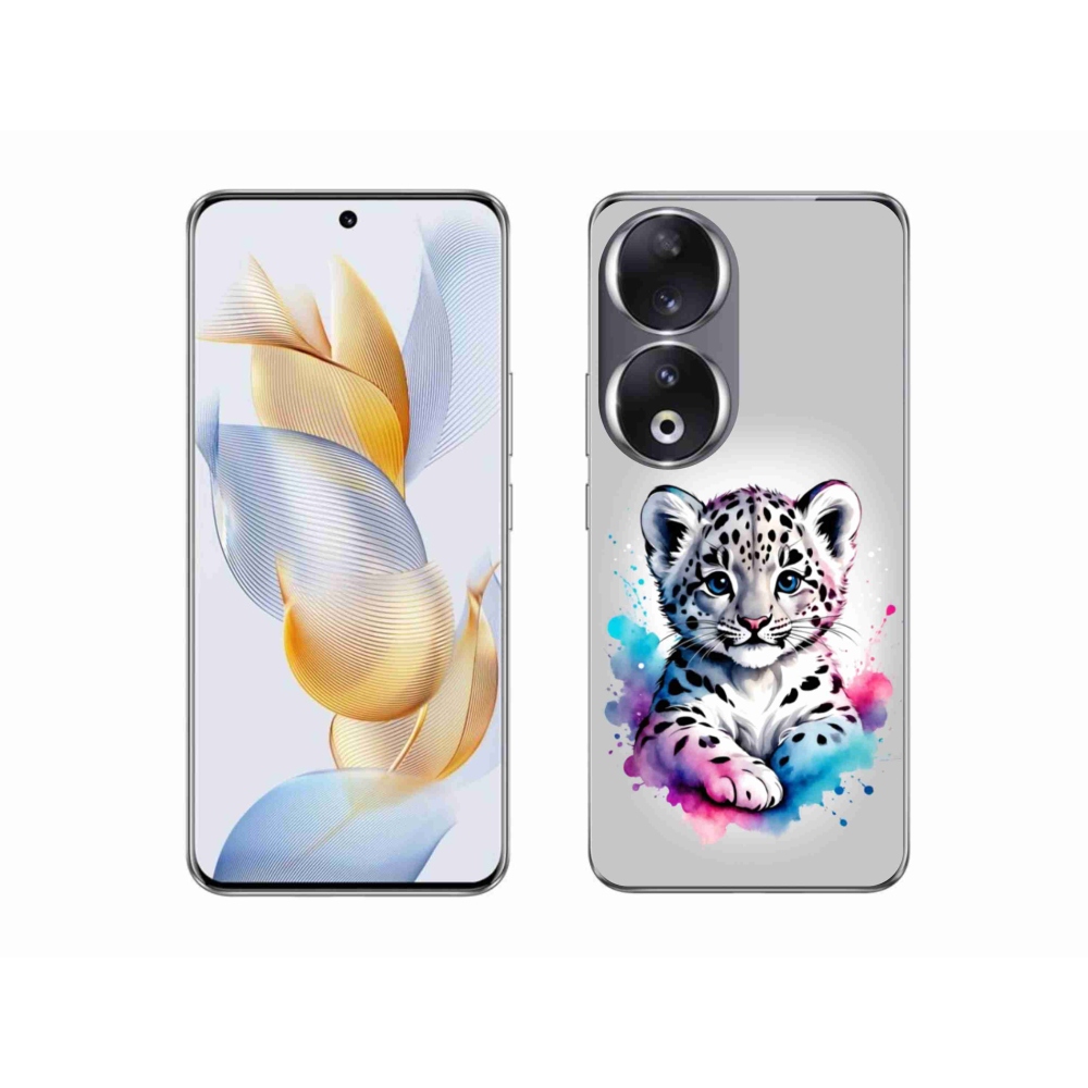 Gélový kryt mmCase na Honor 90 - leopardej mláďa