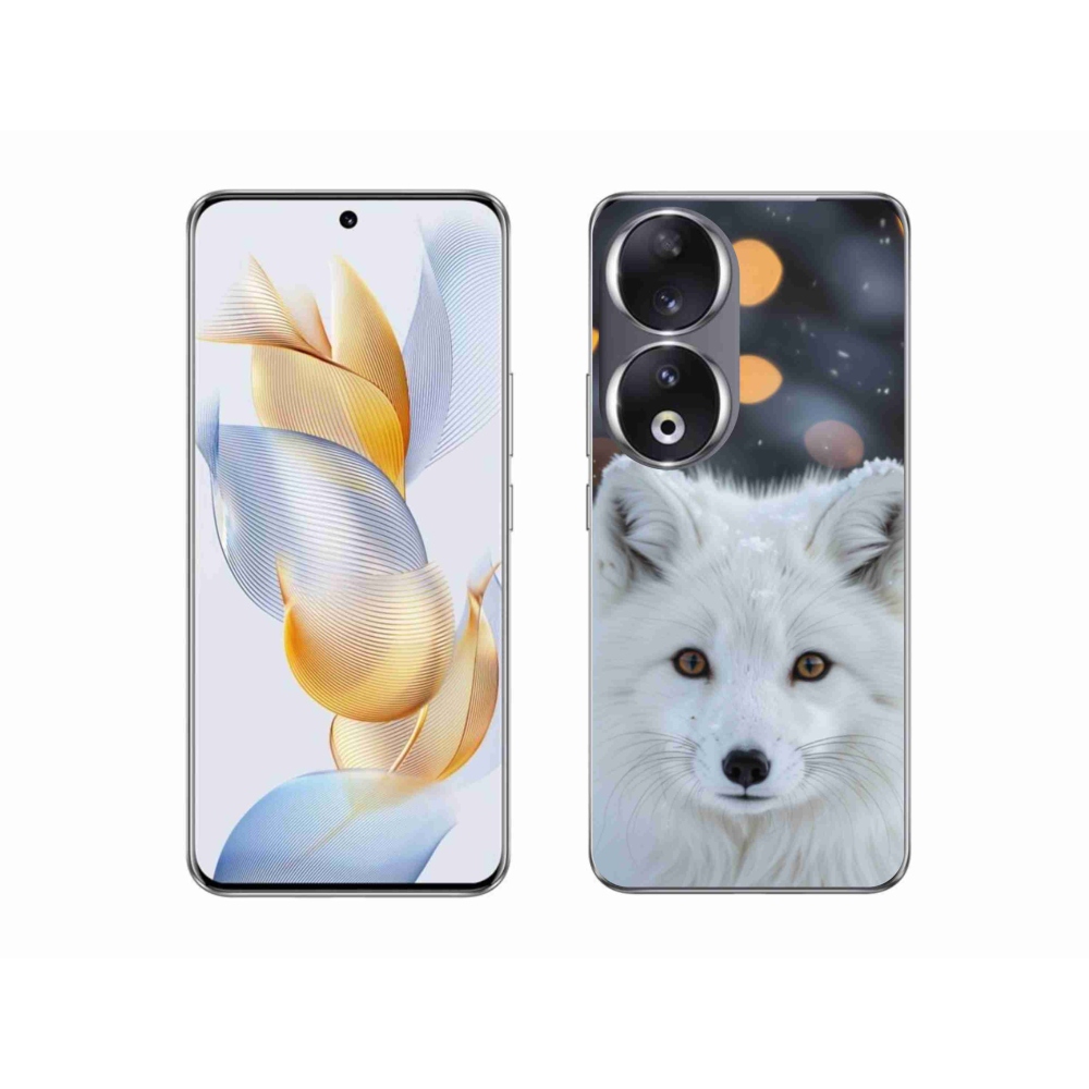 Gélový kryt mmCase na Honor 90 - líška polárna