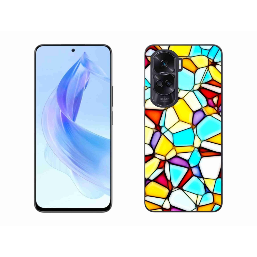 Gélový kryt mmCase na Honor 90 Lite - abstraktný motív 40