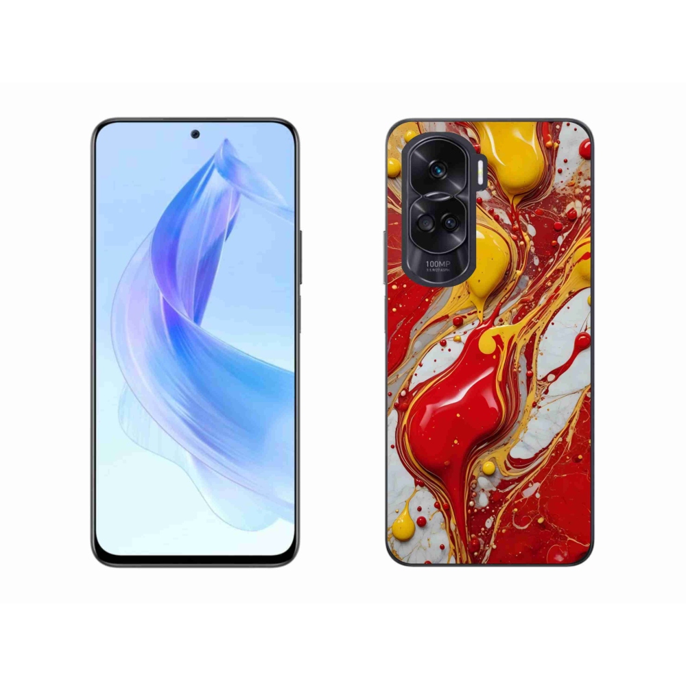 Gélový kryt mmCase na Honor 90 Lite - abstraktný motív 42