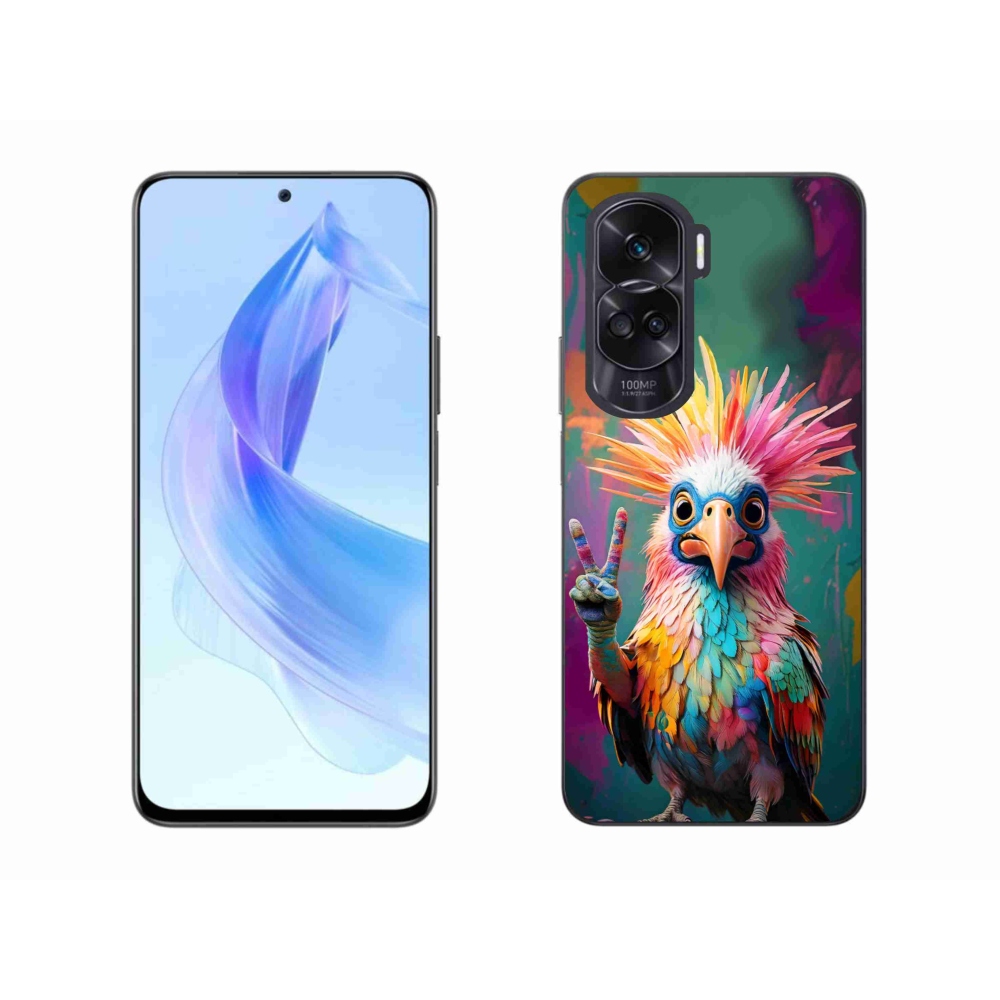 Gélový kryt mmCase na Honor 90 Lite - farebný rebel