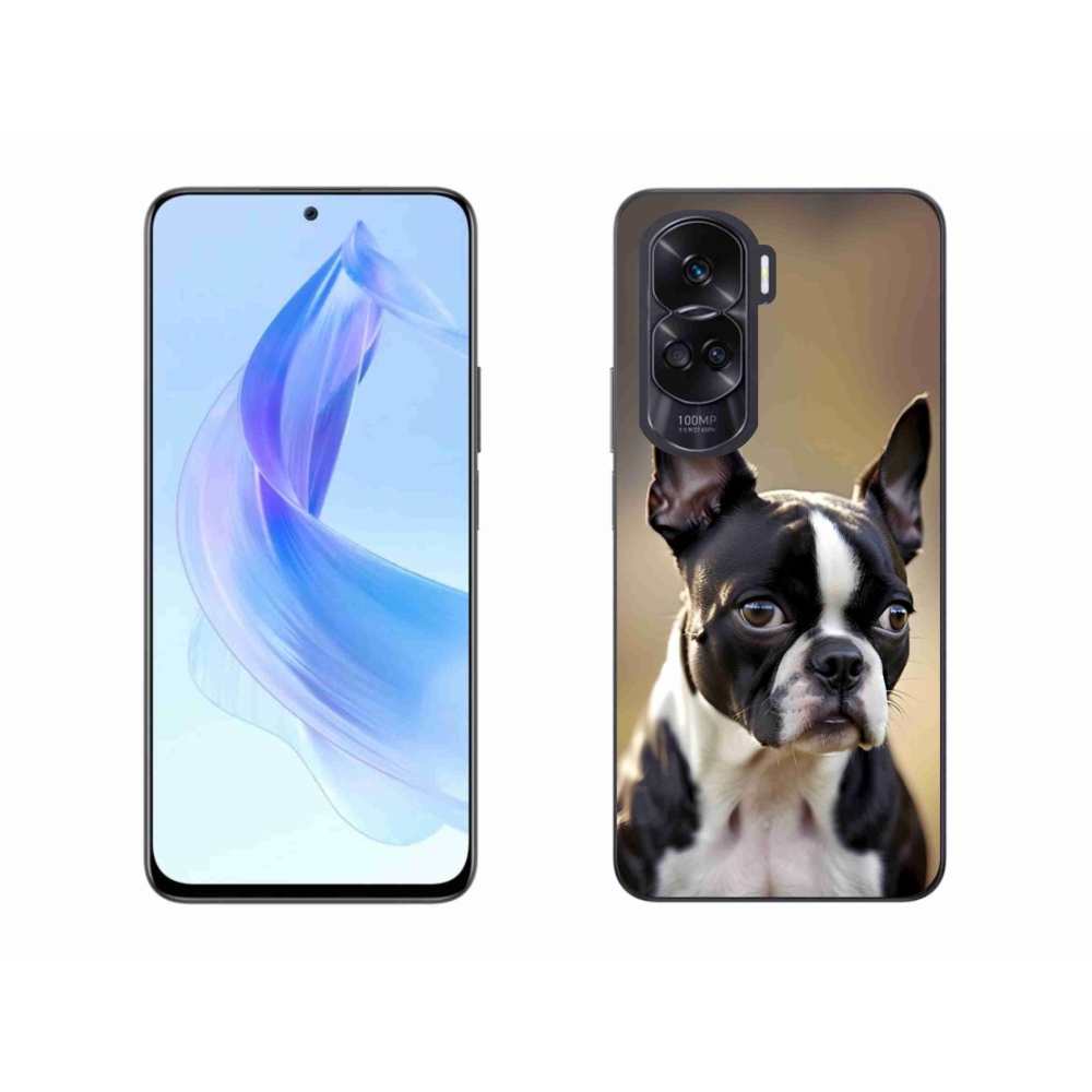Gélový kryt mmCase na Honor 90 Lite - bostonský teriér