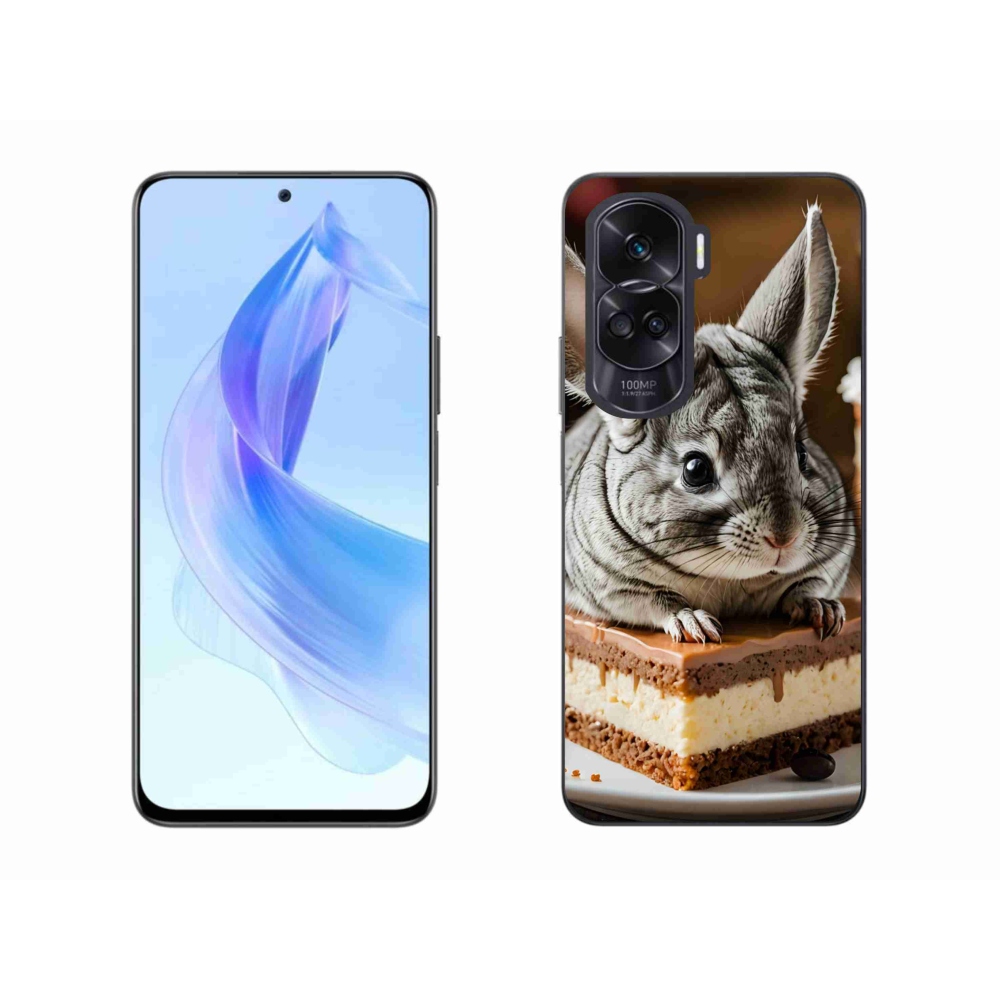 Gélový kryt mmCase na Honor 90 Lite - činčila
