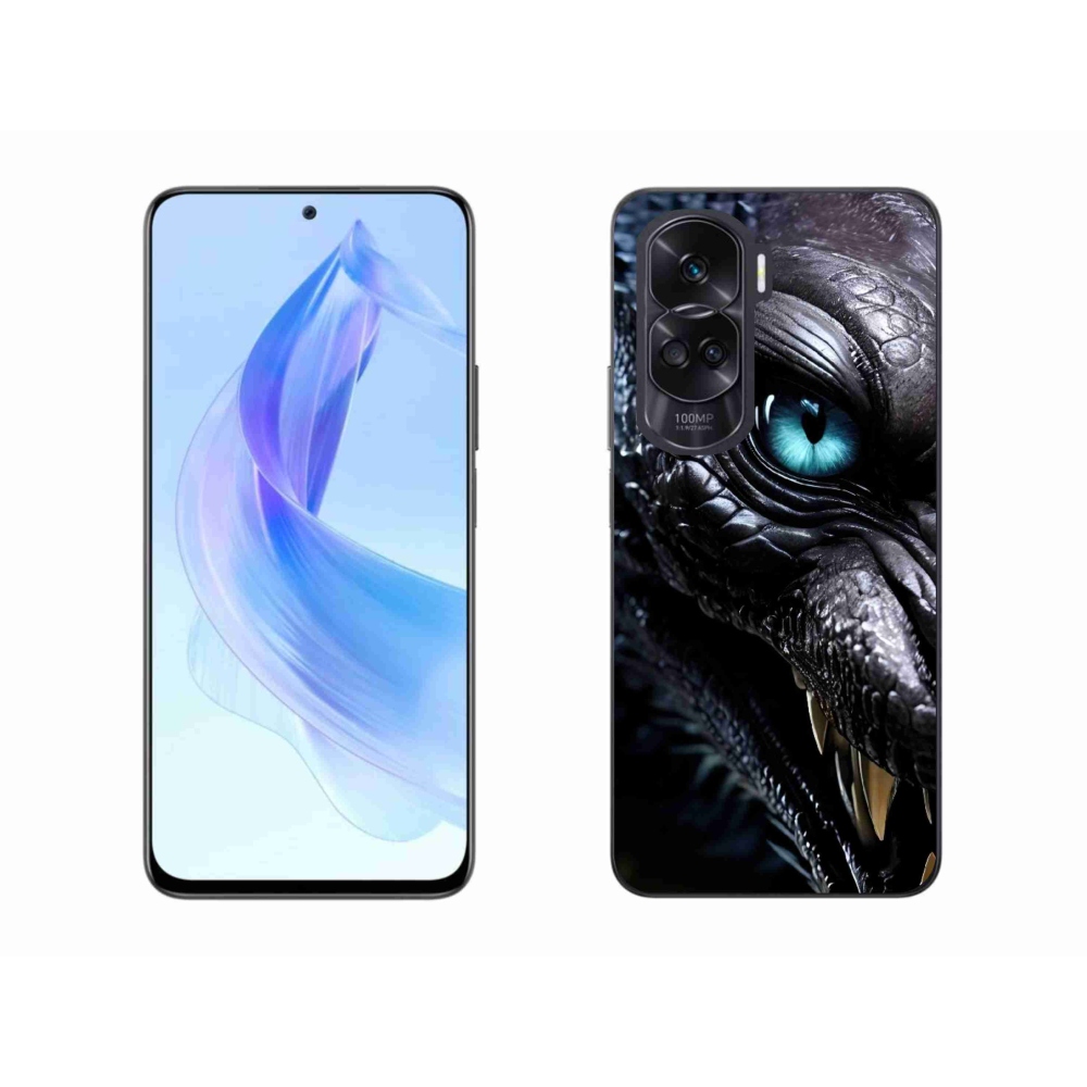 Gélový kryt mmCase na Honor 90 Lite - dračí pohľad