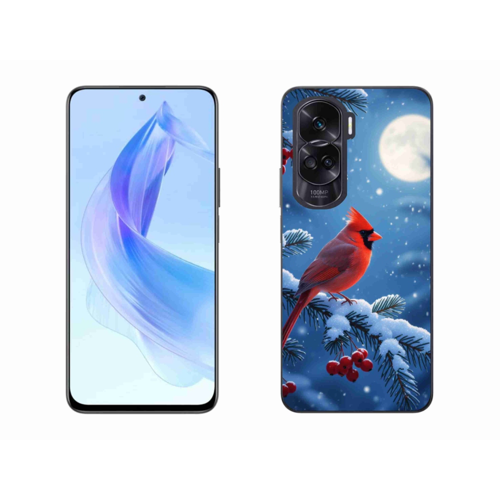 Gélový kryt mmCase na Honor 90 Lite - kardinál červený