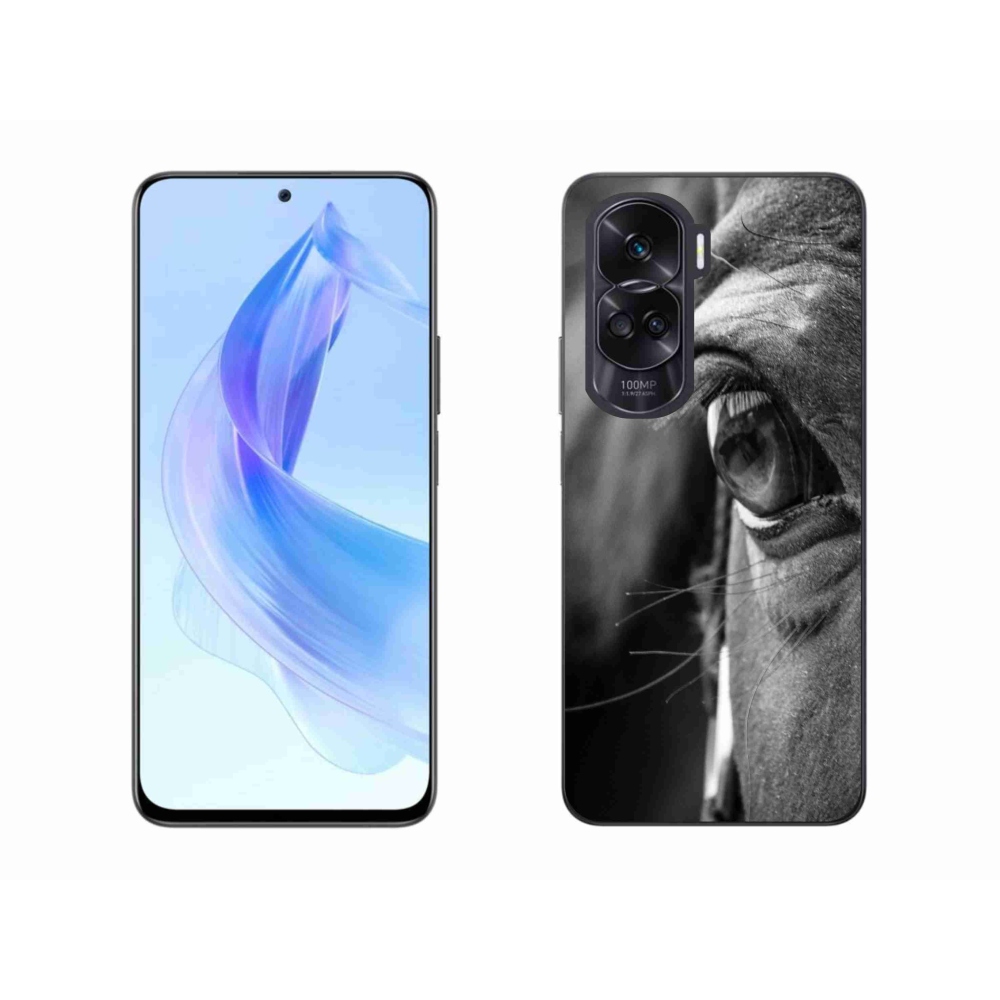 Gélový kryt mmCase na Honor 90 Lite - konský pohľad