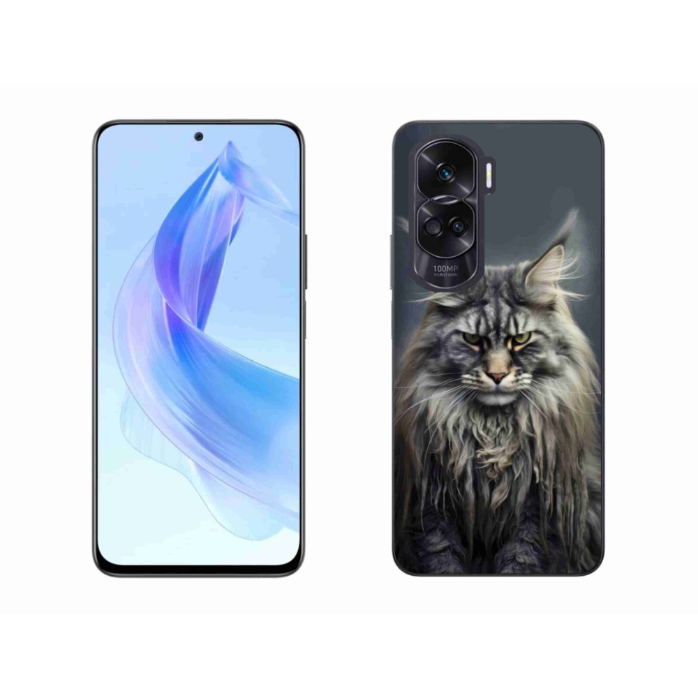Gélový kryt mmCase na Honor 90 Lite - mačacie pohľad 4