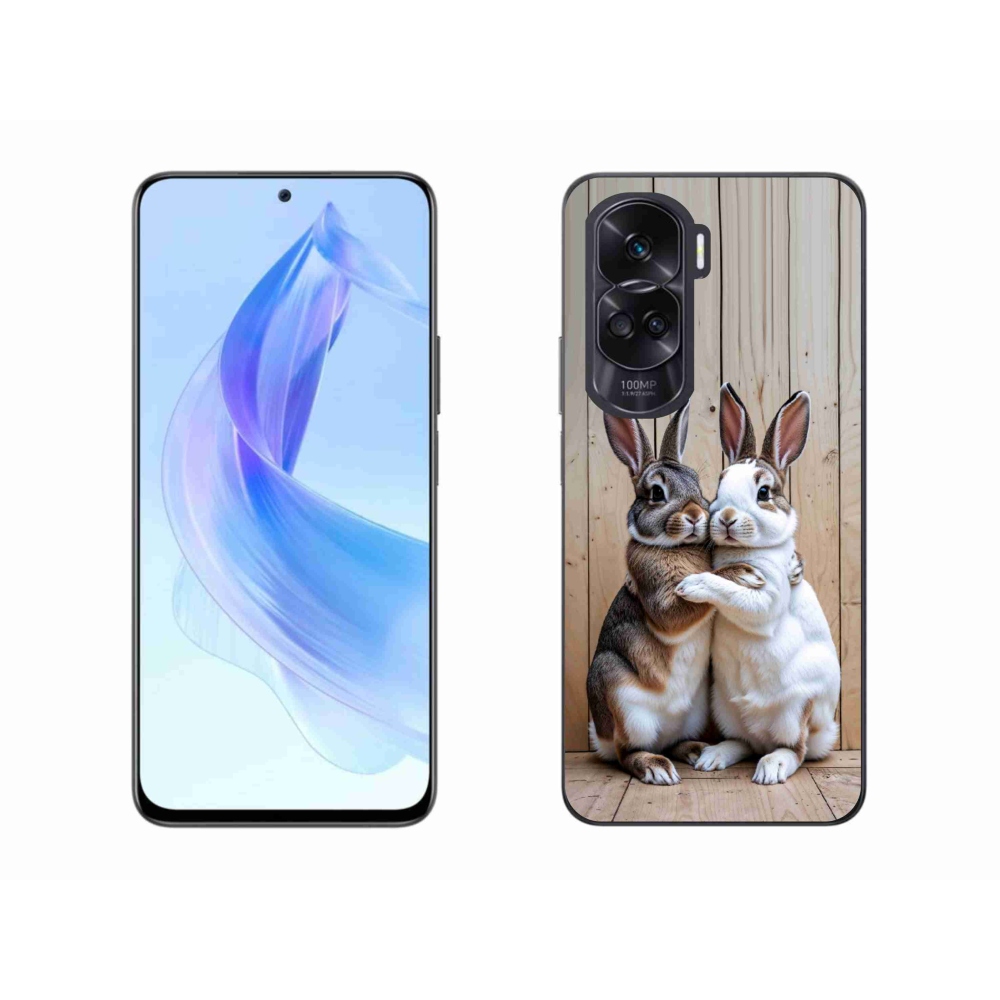 Gélový kryt mmCase na Honor 90 Lite - králičie pár