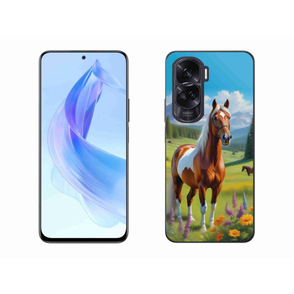 Gélový kryt mmCase na Honor 90 Lite - kôň na lúke