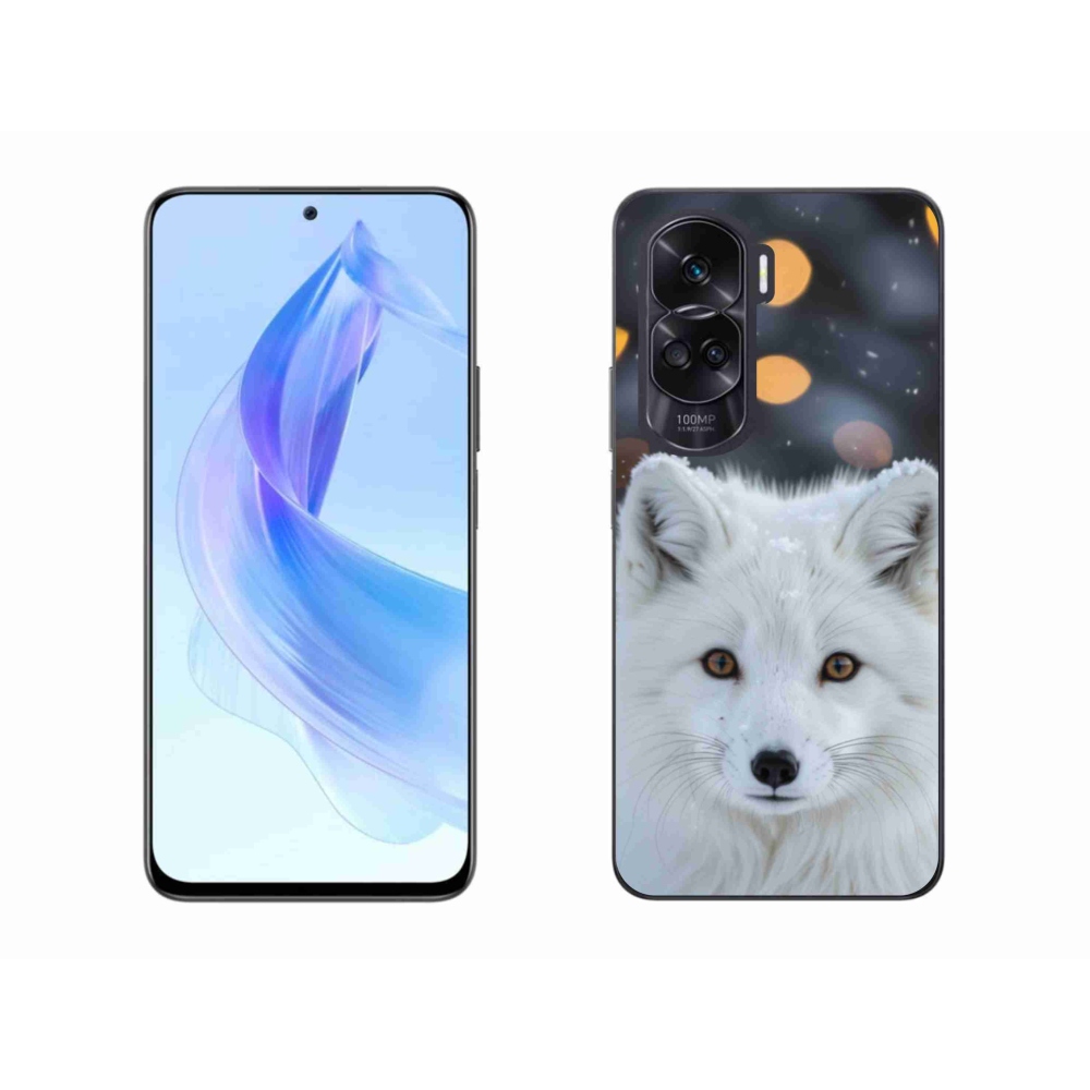 Gélový kryt mmCase na Honor 90 Lite - líška polárna