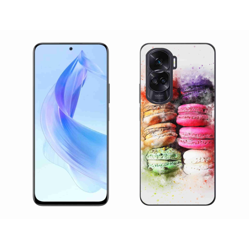 Gélový kryt mmCase na Honor 90 Lite - makrónky