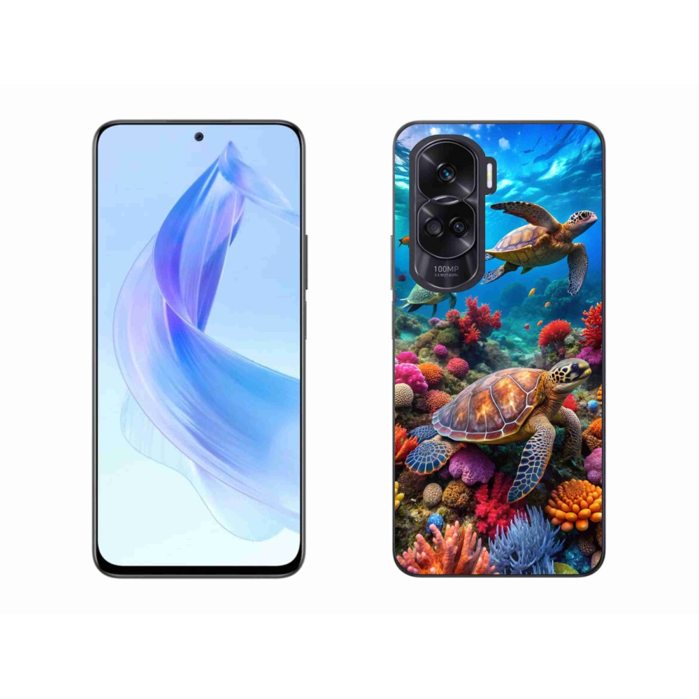 Gélový kryt mmCase na Honor 90 Lite - morský svet 2