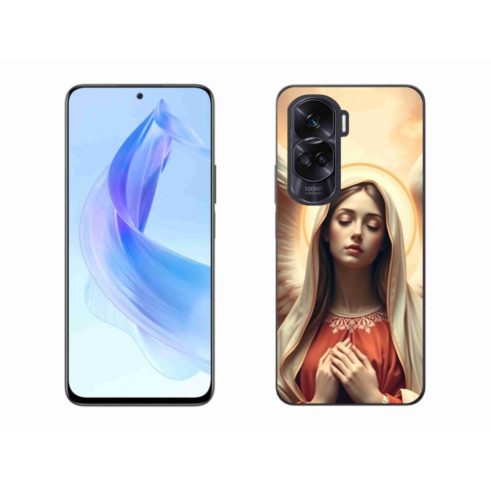 Gélový kryt mmCase na Honor 90 Lite - náboženský motív