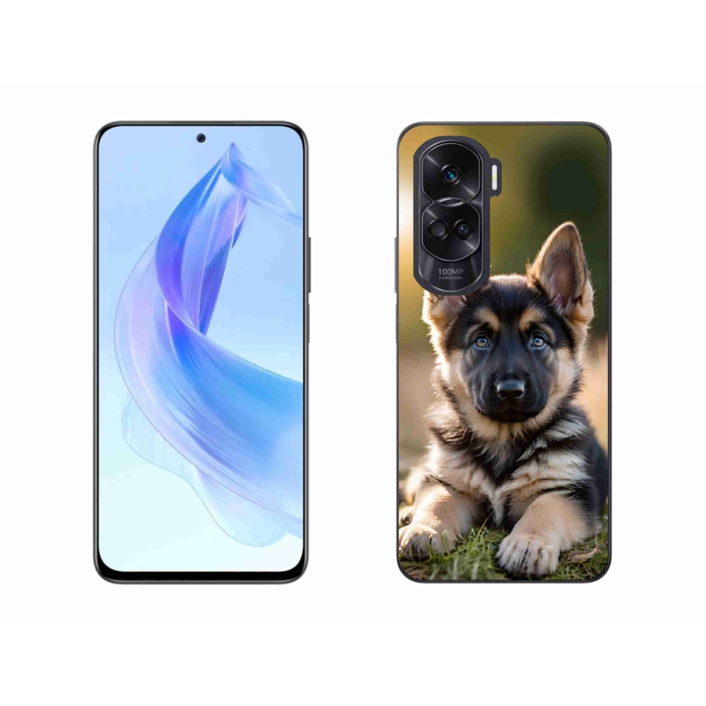Gélový kryt mmCase na Honor 90 Lite - nemecký ovčiak v prírode