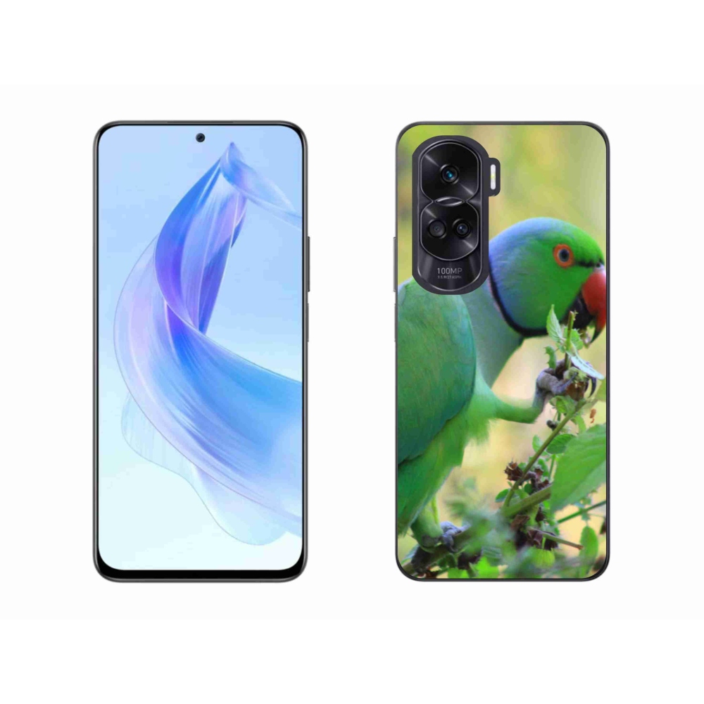 Gélový kryt mmCase na Honor 90 Lite - papagáj Alexandr