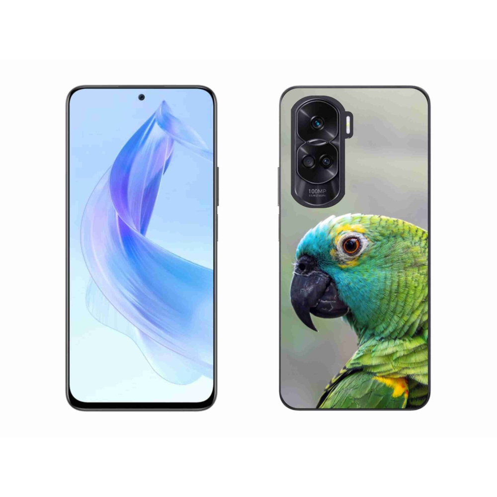 Gélový kryt mmCase na Honor 90 Lite - papagáj amazoňan