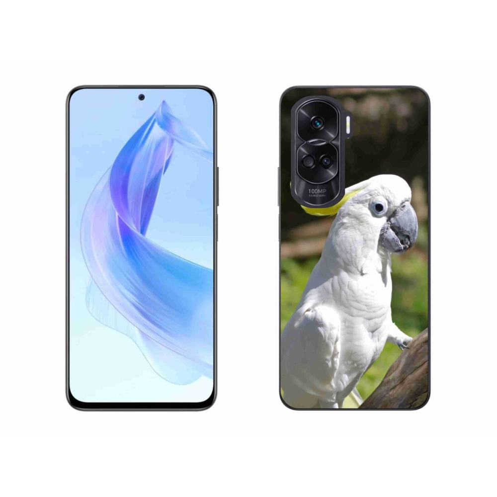 Gélový kryt mmCase na Honor 90 Lite - papagáj kakadu 2