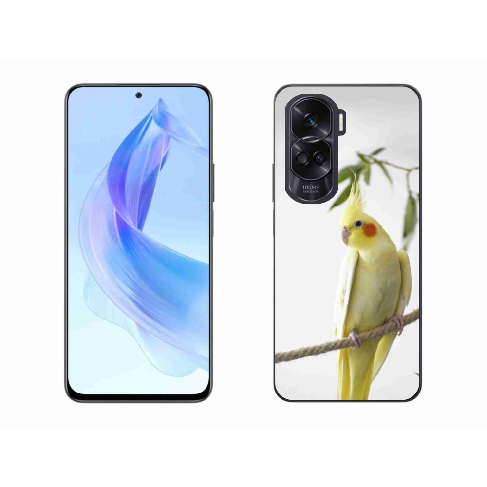 Gélový kryt mmCase na Honor 90 Lite - papagáj korela chocholatá